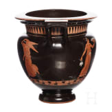 Vase im attischen Stil, Wiener Porzellanmanufaktur, um 1860