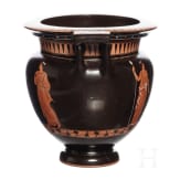 Vase im attischen Stil, Wiener Porzellanmanufaktur, um 1860