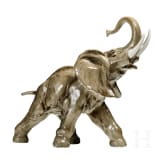 Hutschenreuther Porzellanfigur "Elefant", deutsch, 20. Jhdt.