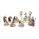 Kleine Sammlung Porzellanfiguren