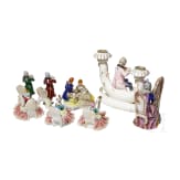 Kleine Sammlung Porzellanfiguren