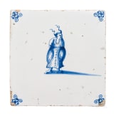 Keramikkachel, Delft, um 1700