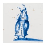 Keramikkachel, Delft, um 1700