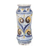 Majolica Albarello, Italien, 18. Jhdt.