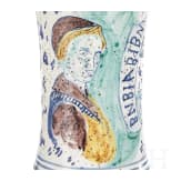 Majolica Albarello, Italien, 18. Jhdt.