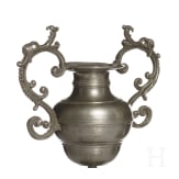 Ein Paar Altarvasen aus Zinn, Augsburg, um 1720