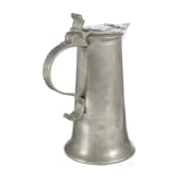 Gro&szlig;e Schnabelstitze aus Zinn, M&uuml;nchen, datiert 1700