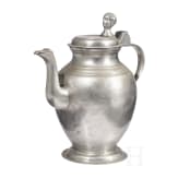 Gro&szlig;e ostpreu&szlig;ische Zinnkanne, Braunsberg (Braniewo), um 1830/40