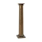 Ziers&auml;ule aus Messing, deutsch, 1. H&auml;lfte 19. Jhdt.
