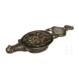 Bronze-&Ouml;llampe im Stil der Antike, deutsch, um 1850