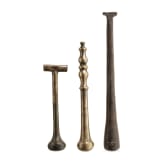 Drei St&ouml;&szlig;el (Pistille) f&uuml;r M&ouml;rser, deutsch, 16./17. Jhdt.