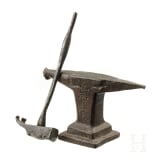 Hammer und Amboss, s&uuml;ddeutsch/&Ouml;sterreich, 19. Jhdt.