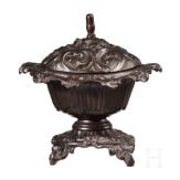 Dose aus Eisenguss, K&ouml;niglich Preu&szlig;ische Eisengie&szlig;erei, Berlin, um 1850