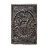 Ofenplatte mit dem Wappen der Herz&ouml;ge von Braunschweig, um 1650