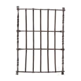 Schmiedeeisernes Fenstergitter, deutsch, 16./17. Jhdt.