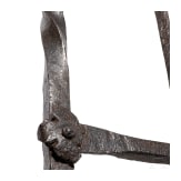 Schmiedeeisernes Fenstergitter, deutsch, 16./17. Jhdt.