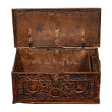 A small French baroque chest, 18th century