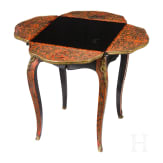 Boulle-Klapptisch, Frankreich, 2. H&auml;lfte 19. Jhdt.