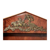 Gro&szlig;er Wandspiegel im Biedermeier-Stil, deutsch, 20. Jhdt.