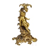 Vergoldeter Tafelaufsatz, Frankreich, um 1860
