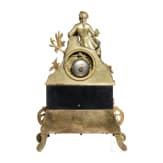 Kaminuhr mit Kavalier, Frankreich, um 1820