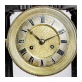 Zwei Biedermeier-Uhren, deutsch, 1. H&auml;lfte 19. Jhdt.
