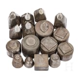 16 German stamps for religious medals, 19th/20th century