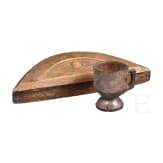 Deckelschale und Trinkbecher aus Holz, Westafrika