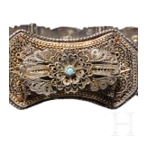 Filigree silver belt, Caucasian / Russian, circa 1900