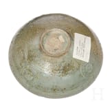 A Korean celadon bowl, Koryo Dynasty, 14th century
