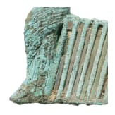 Fragment einer Federkrone, Bronze, Ägypten, 2. Jtsd. v. Chr.
