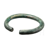 A massive Luristan bracelet, 10th - 9th century B.C.