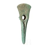 Hackenaxt, Bronze, Luristan, Westiran, 8. - 7. Jhdt. v. Chr.