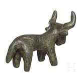 Miniaturstier, Bronze, Iran, um 1000 v. Chr.