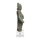 A Roman bronze statuette of Ceres, 2nd - 3rd century