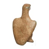 Stilvolle bronzene Adlerminiatur, r&ouml;misch, 2. - 3. Jhdt.