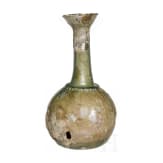 A Roman glass aryballos from the Moshe Dayan collection, 1st - 3rd century