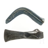 Lappenbeil und Sichel, sp&auml;te Bronzezeit, um 1000 v. Chr.
