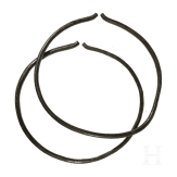 Zwei Bronzearmreife, Mitteleuropa, sp&auml;te Bronzezeit,10. - 8. Jhdt. v. Chr.
