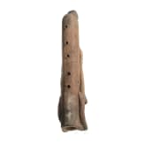 A rare Mesoamerican clay flute, circa 5th - 15th century