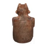 A Colombian figural vessel, Calima Culture, circa 300 B.C. - 1500 A.D.