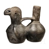A Peruvian Chimu culture double vessel, 10th - 15th century