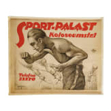 Willi Engelhardt - Plakat-Entwurf zu "Sport-Palast, Koloseumstrasse 1"