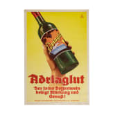 Willi Engelhardt - Plakat "Adriaglut - K&uuml;sten-Rotwein", Kathreiner in M&uuml;nchen