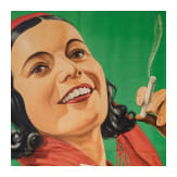 Willi Engelhardt - Plakat f&uuml;r Litfa&szlig;s&auml;ulen "Bulgaria Sport", Reemtsma Zigarettenfabrik, Dresden