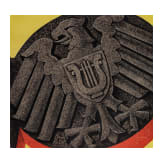 Willi Engelhardt - a poster draft for the "XI. Deutsches Saengerbundesfest Frankfurt am Main, 21.-24 Juli 1932"