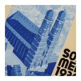 Willi Engelhardt - a gouache painting as a poster draft for the City of Munich "Sommer 1930"