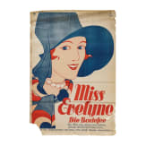 Willi Engelhardt - a movie poster for "Miss Evelyne - Die Badefee", 1929