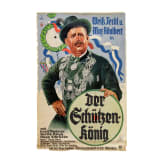 Willi Engelhardt - a movie poster for "Der Schuetzenkoenig", 1932