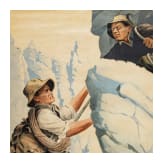 Willi Engelhardt - a movie poster for "Der goldene Gletscher", 1932